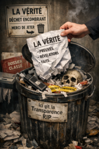 Image-4987-200x300 Les dégoûtés et les dégoûtants – Chapitre 101 – La boîte de Pandore ? Non, la poubelle. Où finissent vos preuves quand elles gênent les puissants.