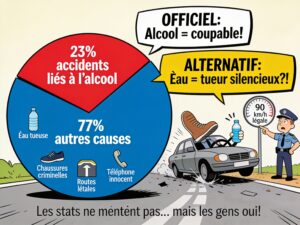 Image-5050-300x225 Les dégoûtés et les dégoûtants – Chapitre 141 – Les statistiques, ces mentors du mensonge : quand 23 % d’alcool font oublier les 77 % d’eau