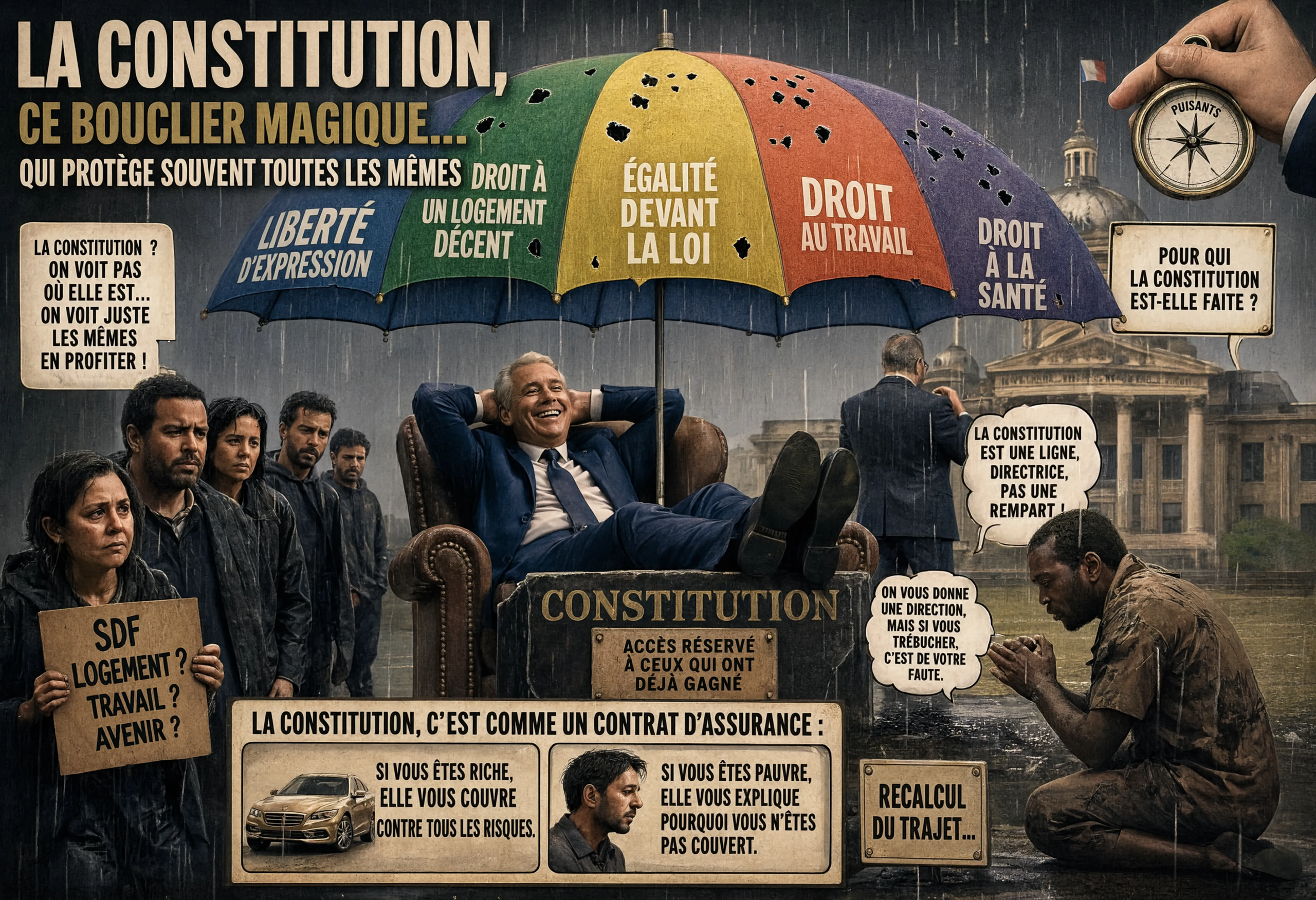 Image-5075-scaled Les dégoûtés et les dégoûtants – Chapitre 152 – La constitution, ce bouclier magique… Qui protège surtout les droits des puissants