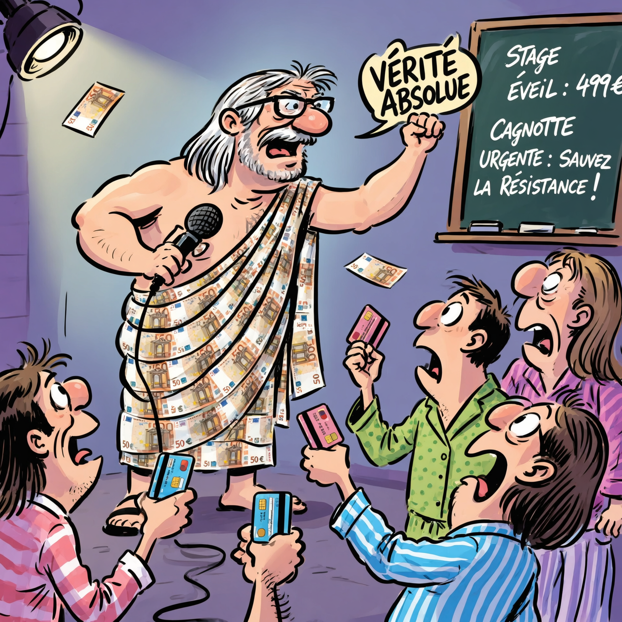 Image-6019 Les dégoûtés et les dégoûtants – Chapitre 187 – La table 700 : quand la résistance devient une secte (et que la secte devient un business)