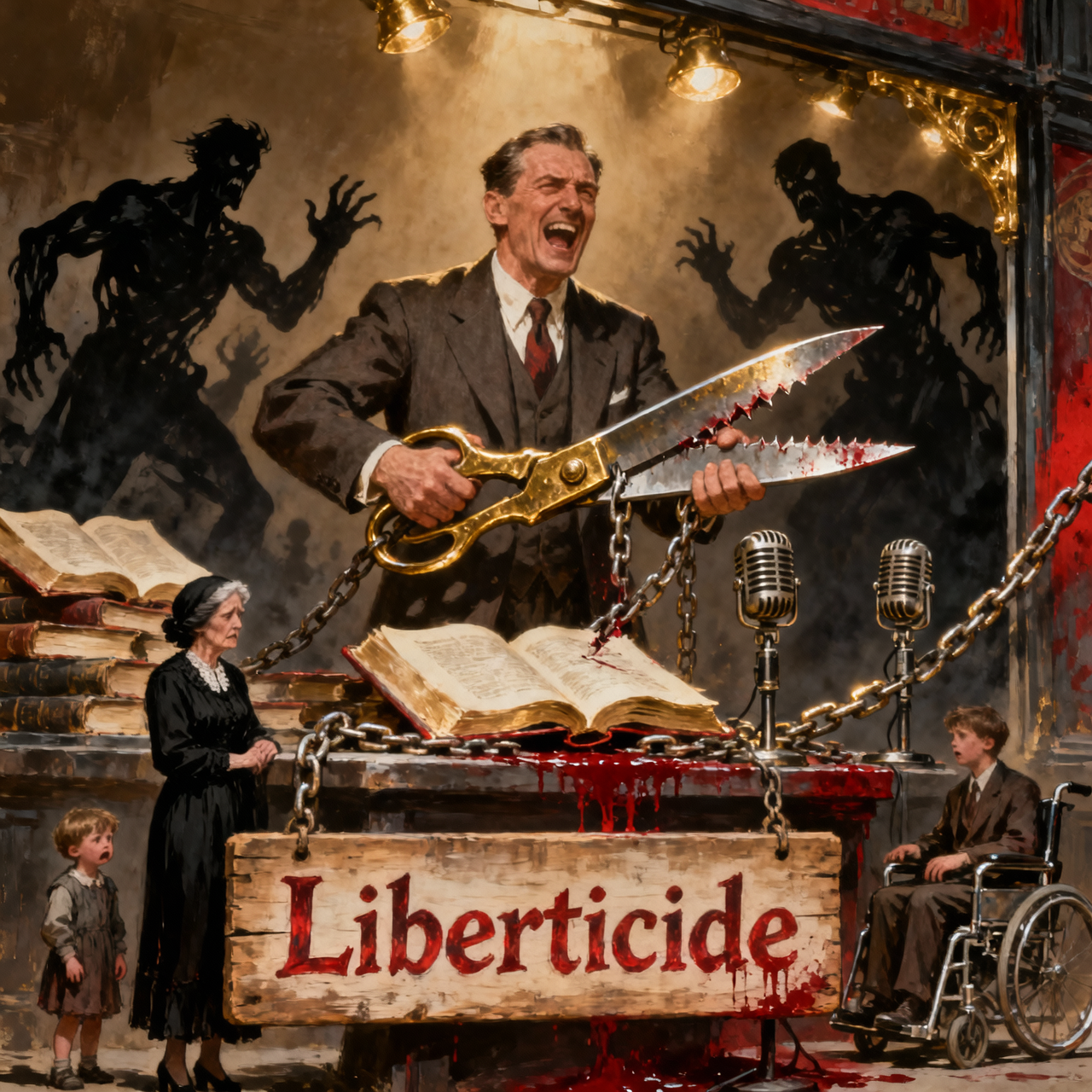 Image-7006 Les dégoûtés et les dégoûtants – Chapitre 225 –  "Liberticides" : quand les wokes veulent libérer la parole… et les couteaux