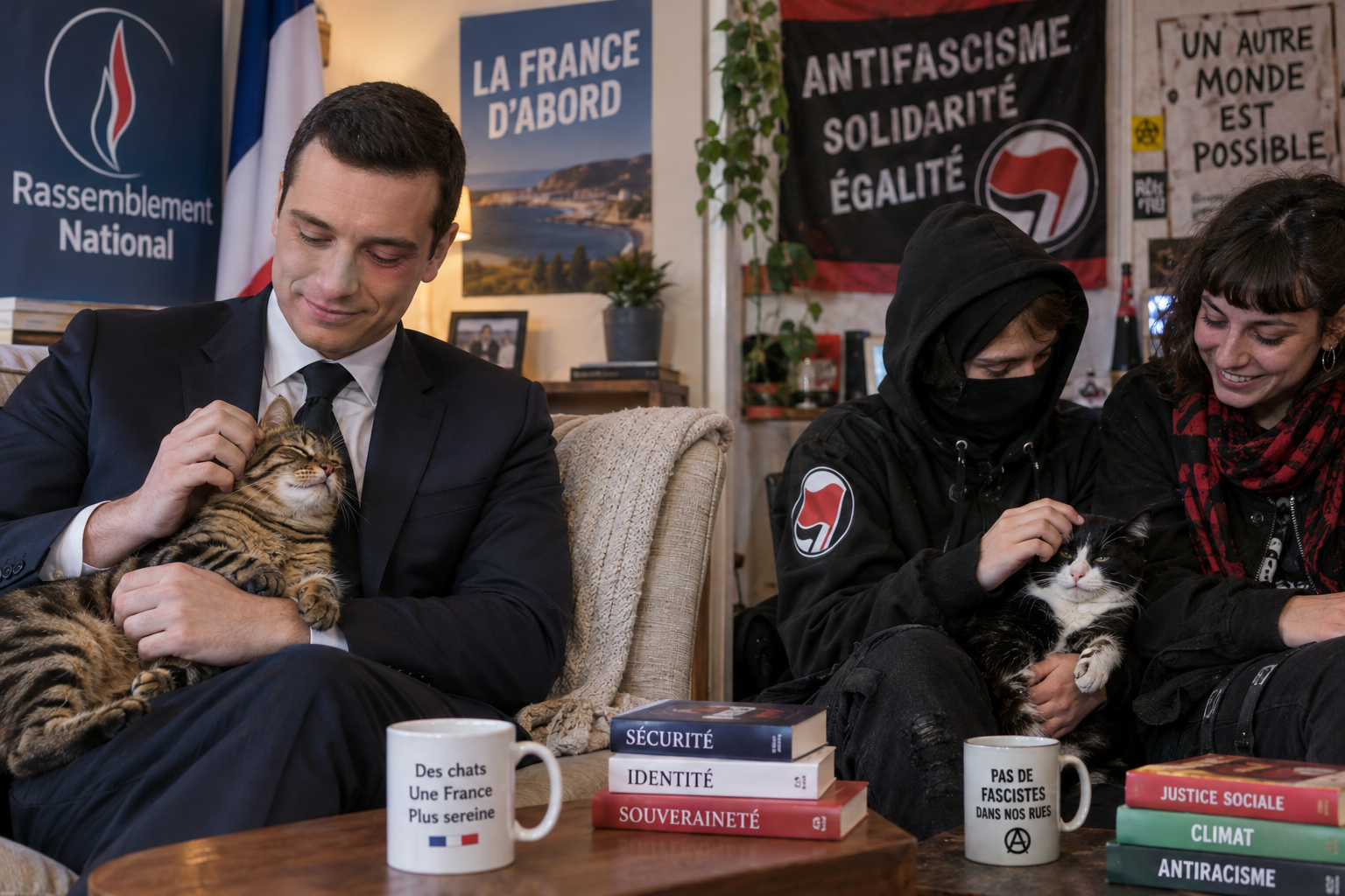 Image-8010 Les dégoûtés et les dégoûtants – Chapitre 250 – Extrémistes de tous bords, rassurez-vous : vos chats vont bien
